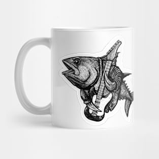 Rockfish (on guitar) Mug